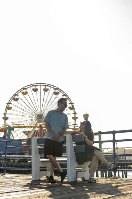 Santa Monica: Photoshoot with Edited Images - Key Points