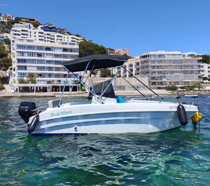 Santa Ponsa: Boat Rental Without Licence - Key Points