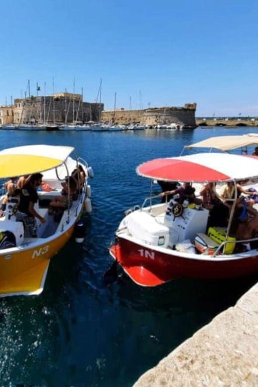 Sant'Andrea Island Boat Tour with aperitif on board - Key Points