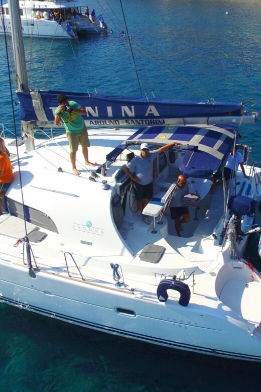 Santorini: 7-Hour Private Catamaran Cruise with Food & Drink - A Complete Breakdown of the Experience