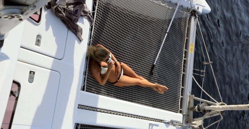 Santorini: 7-Hour Private Catamaran Cruise with Food & Drink - What the Reviews Tell Us