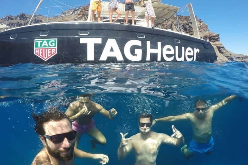 Santorini: Adventurous Catamaran Experience with Snorkeling - Key Points