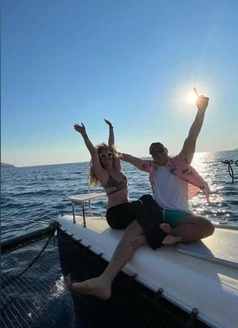 Santorini: Adventurous Catamaran Experience with Snorkeling - FAQs