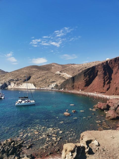 Santorini: Akrotiri Excavation, Megalochori, & Beaches Tour - FAQs