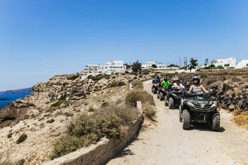 Santorini: ATV Quad Bike Tour with Lunch and Pickup - Authenticity and Local Flavor