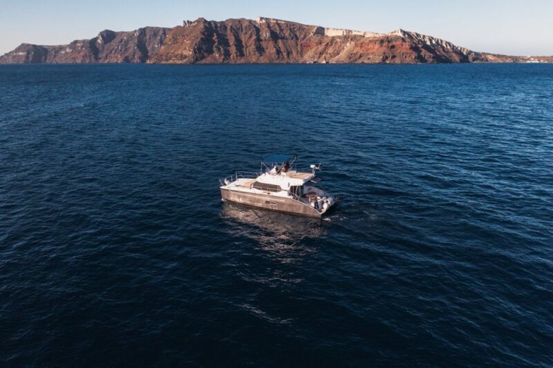 Santorini: Caldera Private Power Catamaran Cruise - The Value of a Private Cruise