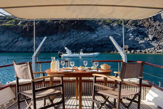 Santorini Caldera Sunset Traditional Cruise with Meal and Drinks - A Deep Dive into the Santorini Caldera Sunset Cruise