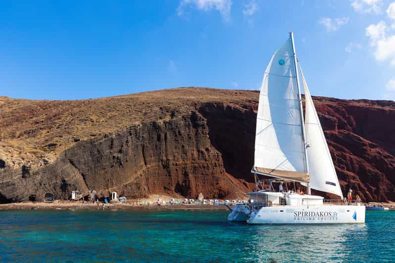Santorini: Catamaran Cruise with Meals and Drinks - The Sum Up