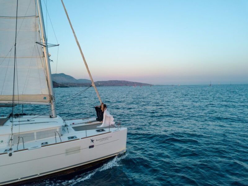 Santorini Catamaran Cruise with Swimming, Meal and Open Bar - Practical Tips for Booking and Enjoying the Tour