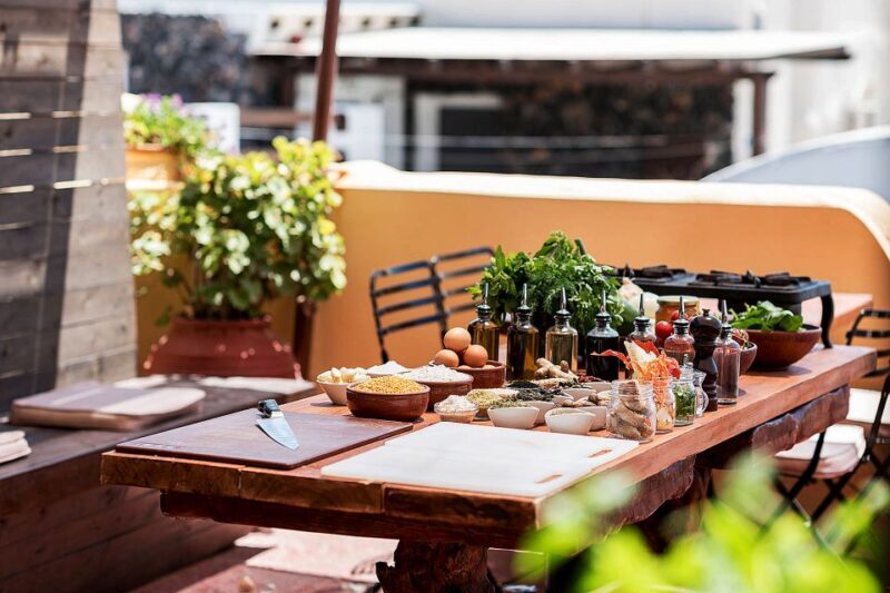 Santorini Cooking Class with Wine Tasting & Lunch - Practical Details and Logistics