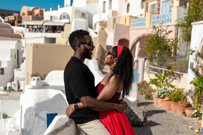 Santorini couple photoshoot with 50 edited photos! - An In-Depth Look at the Santorini Couple Photoshoot Experience