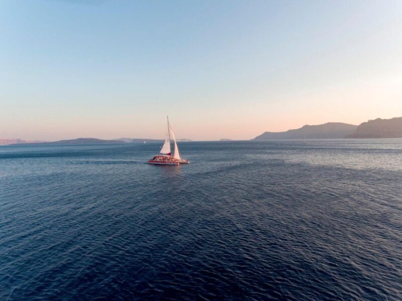 Santorini: Cruise Catamaran with BBQ & Drinks Day or Sunset - An In-Depth Review of the Santorini Catamaran Experience