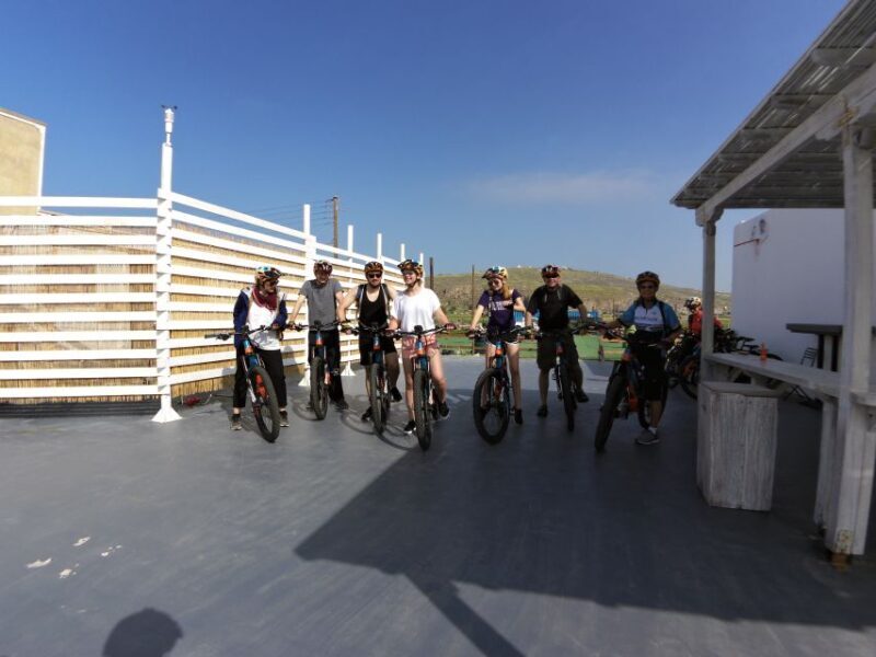 Santorini: Electric Mountain Bike Adventure - Food and Wine: Authentic Flavors and Scenic Settings
