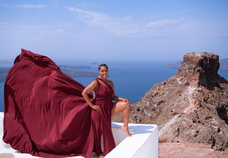 Santorini Flying Dress Photo Experience - What Makes This Tour Stand Out
