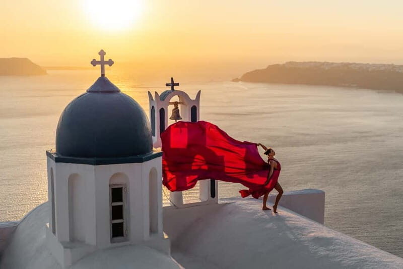 Santorini: Flying Dress Photoshoot - What Makes the Photoshoot Special