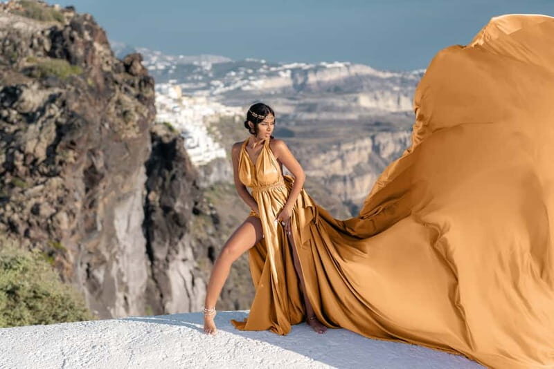 Santorini: Flying Dress Photoshoot - Is This Tour for You?