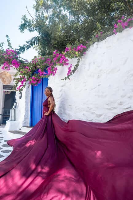 Santorini: Flying Dress Rental - The Itinerary Breakdown