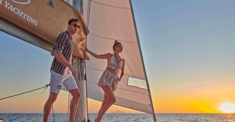 Santorini Gold Catamaran Cruise with Snorkel, BBQ & Open Bar - An In-Depth Look at the Santorini Catamaran Cruise