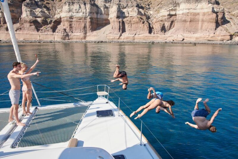 Santorini Gold Catamaran Cruise with Snorkel, BBQ & Open Bar - Who Will Love This Tour?