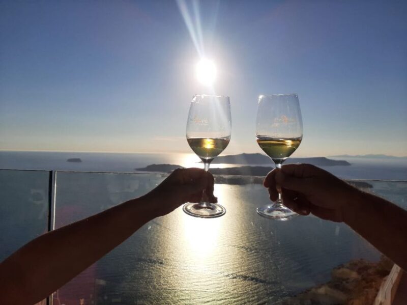 Santorini: Guided Wineries Private Tour with Wine Tastings - Ending at Estate Argyros