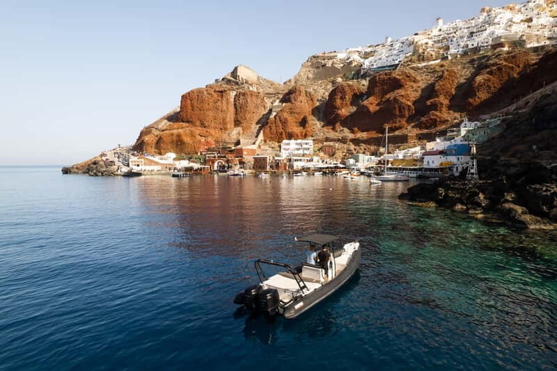 Santorini: half day exclusive speedboat cruise - The Route and Its Benefits