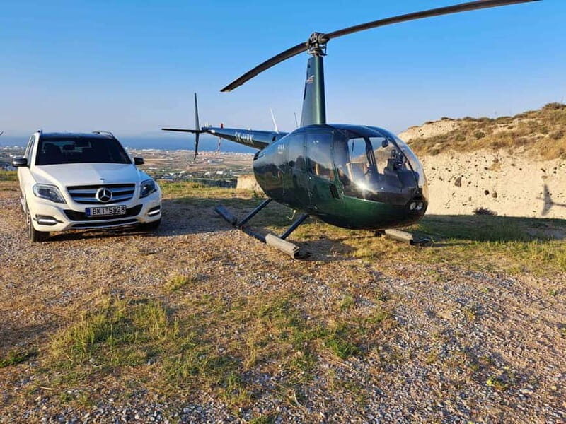 Santorini: Helicopter Sightseeing Flight Over Caldera - Key Points