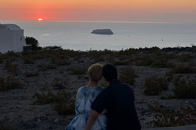Santorini Honey Moon Romantic Private Sunset Wine Tour - Key Points