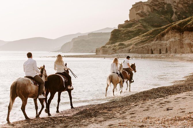 Santorini: Horse riding to the Black Sandy Beach (Eros beach) - Final Words