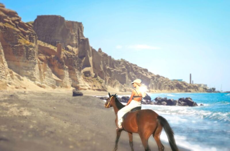 Santorini: Horseback Riding Tour on the Beach - The Sum Up