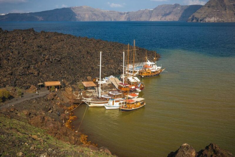Santorini Island Bus Tour and Caldera Sunset Cruise - FAQ