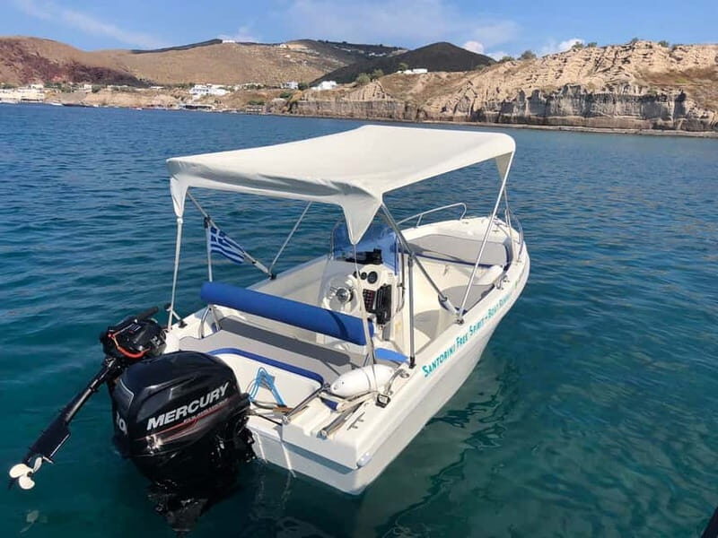 Santorini: License-Free Boat Rental with Ice, Water, & Fruit - An In-Depth Look at the Santorini Boat Rental Experience