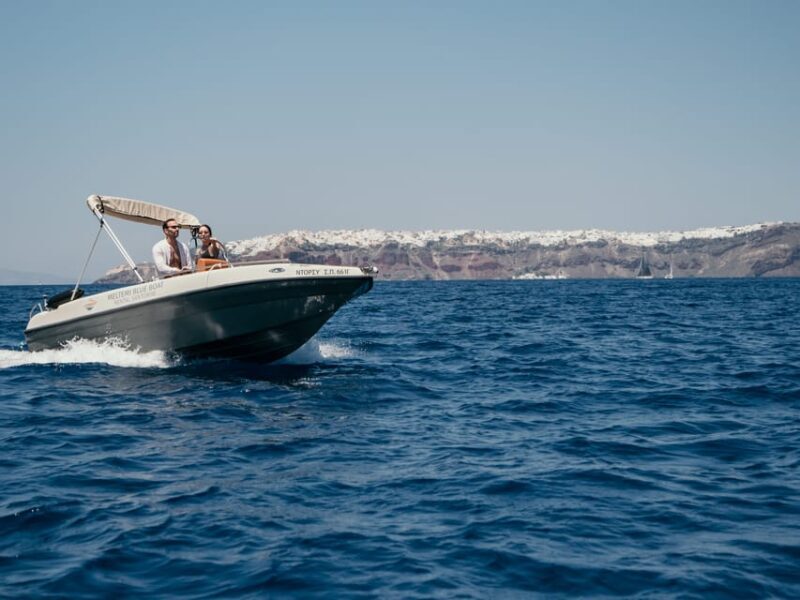 Santorini: License Free, Luxurious Small Boat Rental - Why This Experience Is a Great Value