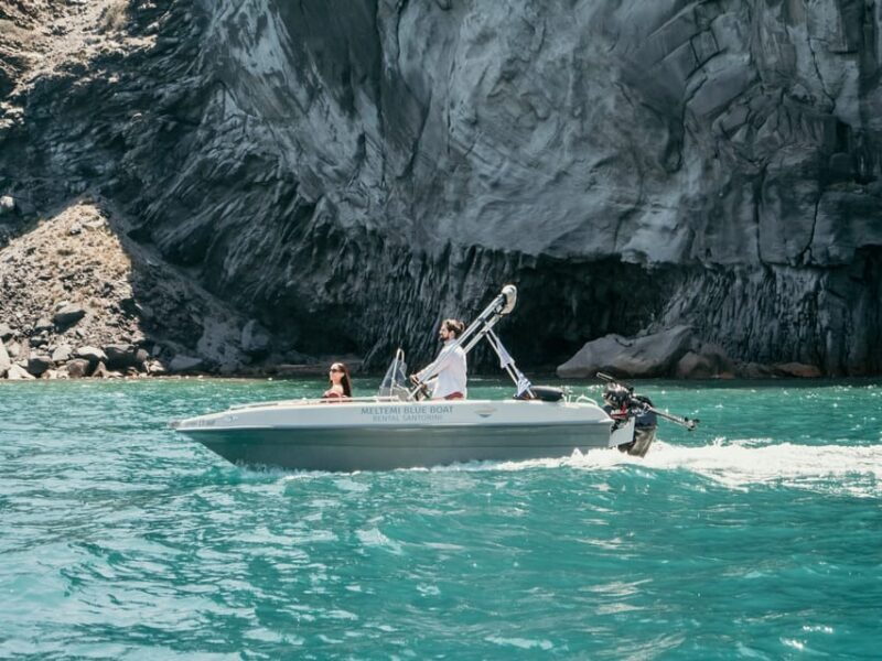 Santorini: License Free, Luxurious Small Boat Rental - Practical Tips for a Smooth Day