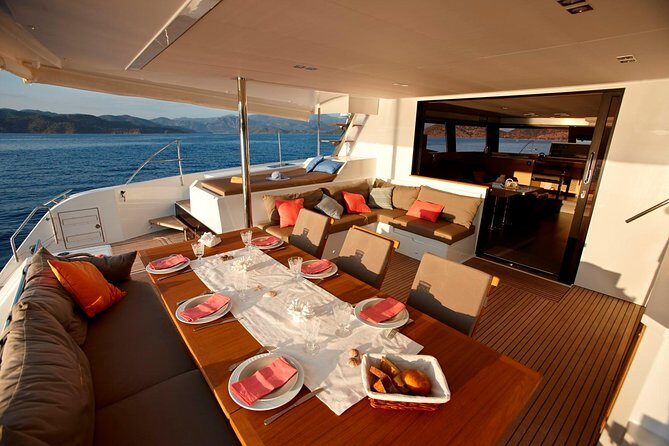 Santorini Luxury Catamaran Day Cruise with BBQ,drinks,transfer - Who This Cruise Is Best For