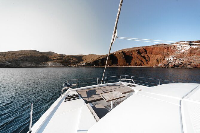 Santorini Luxury Catamaran Private Cruise - A Closer Look at the Itinerary