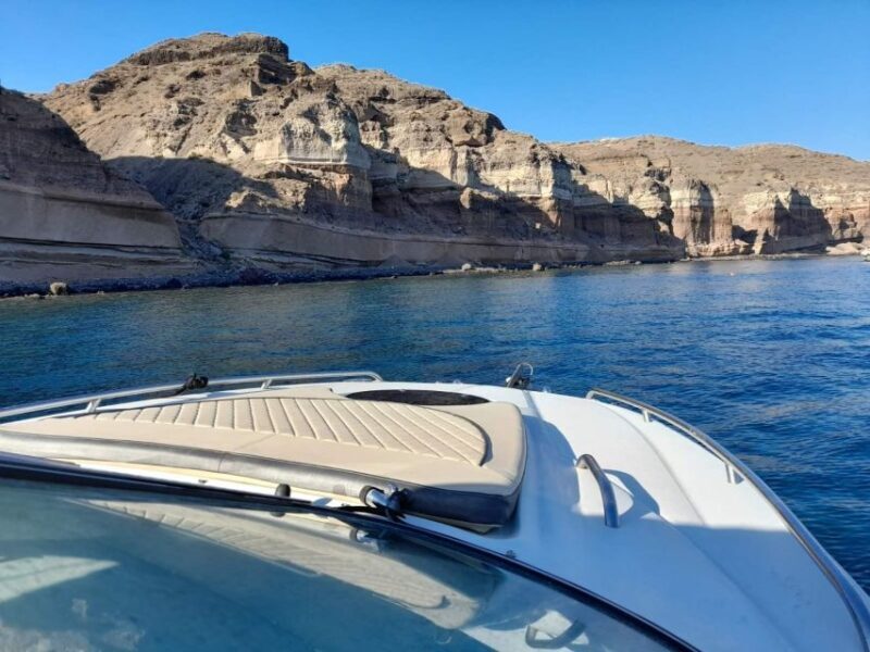Santorini: Luxury private speedboat with food and drinks - Why This Tour Offers Good Value