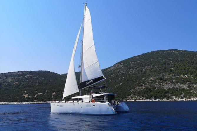 Santorini Oia: Private Sunset Catamaran Cruise with BBQ & Drinks - What Guests Love Most