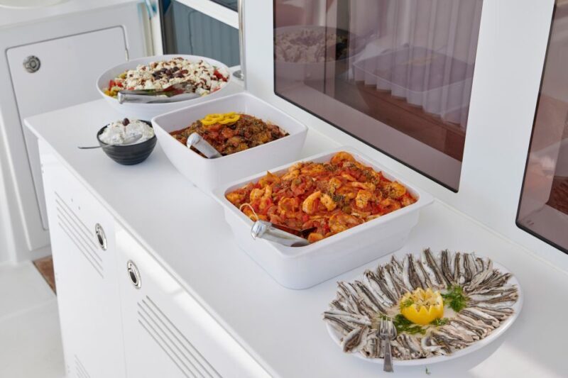 Santorini: Platinum Catamaran Cruise w/ BBQ Meal & Open Bar - Who Will Love This Tour?