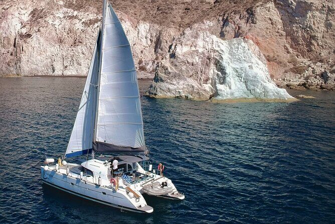 Santorini: Premium Small-Group Catamaran Cruise with Food/Drinks - Who Should Book This Tour?
