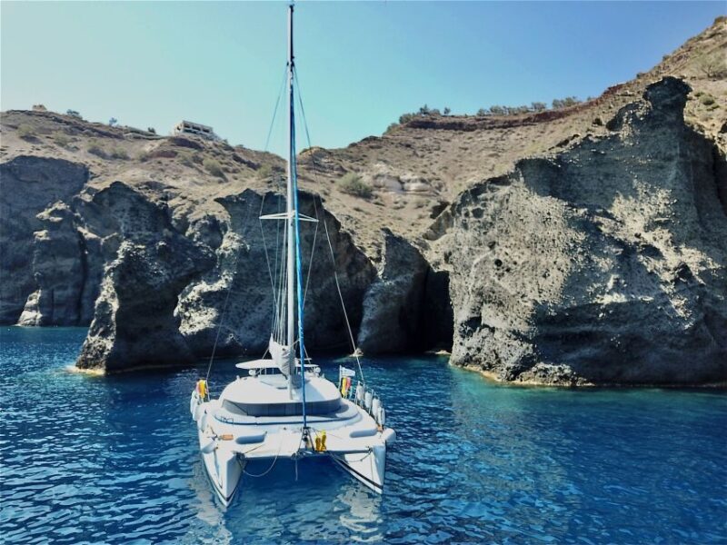 Santorini: Private All-In Catamaran Cruise, with Food|Drinks - Exploring the Experience: What You Can Expect