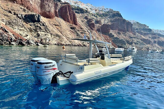 Santorini private boat tour - Key Points
