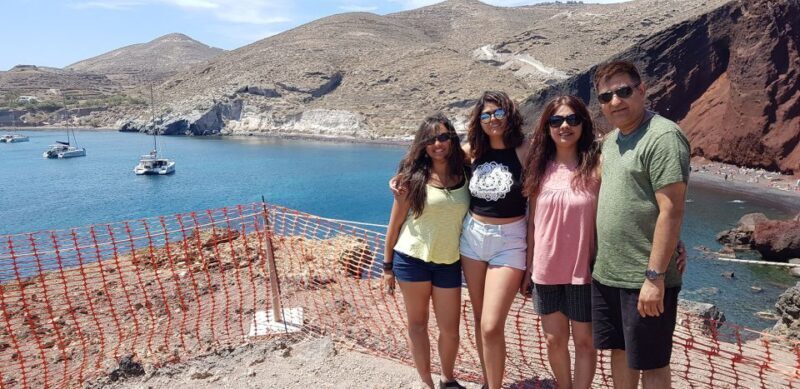 Santorini: Private Group Sightseeing Tour - Black Beach: The Volcanic Contrast