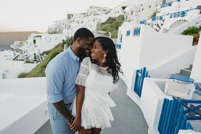 Santorini - Private Photoshoot with a Top Local Photographer - Who Will Love This?