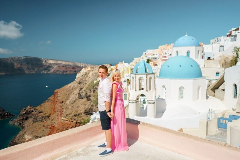 Santorini: Private Shore Excursion to Oia & Black Beach - Key Points