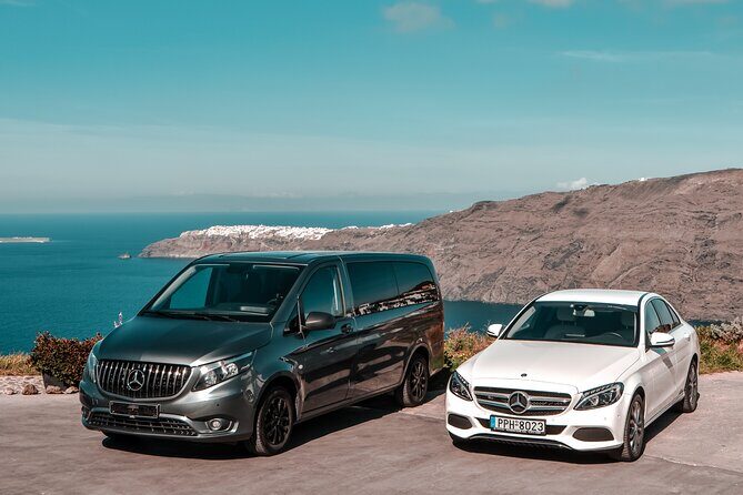 Santorini, Private Transfer with Luxury Airconditioned Vehicle - Key Points