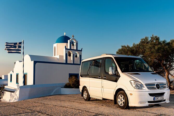 Santorini Private Transportation Services - The Route and Scenic Highlights
