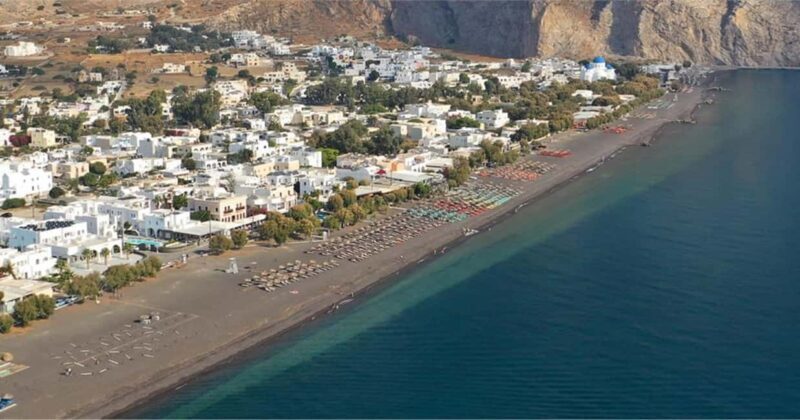 Santorini: Red Beach, Black Sand Beach w/ Lunch and Sunbeds - Authentic Insights from Reviewers