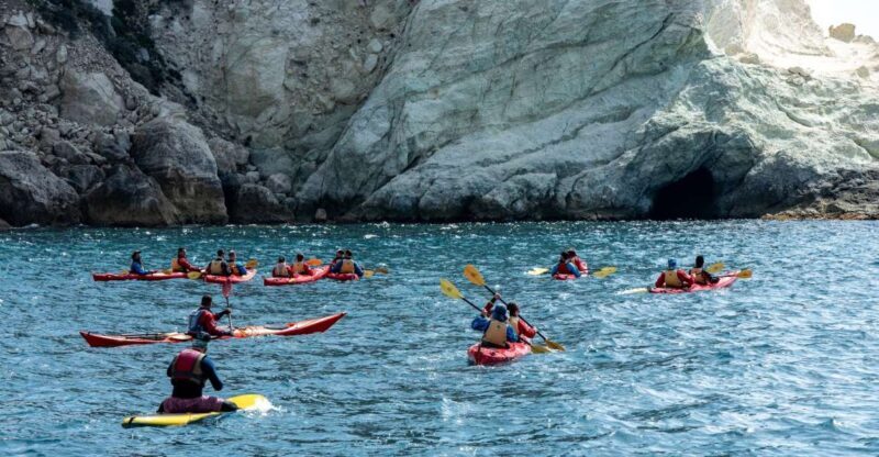 Santorini: Sea Kayaking with Light Lunch - Key Points