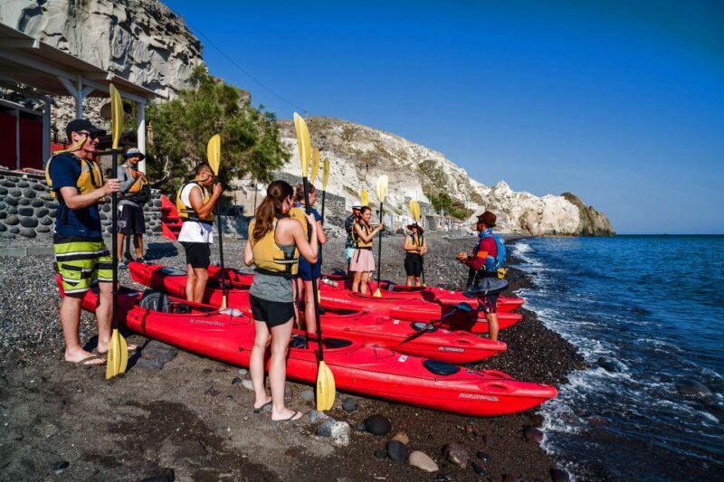 Santorini: Sea Kayaking with Light Lunch - The Itinerary in Detail: What to Expect on Your Kayaking Day