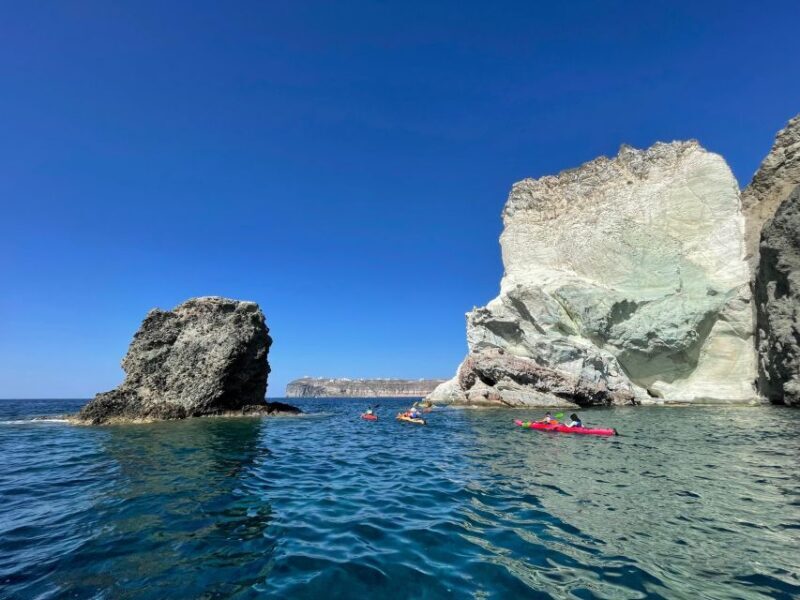 Santorini: South Sea Kayaking Tour with Sea Caves and Picnic - FAQs